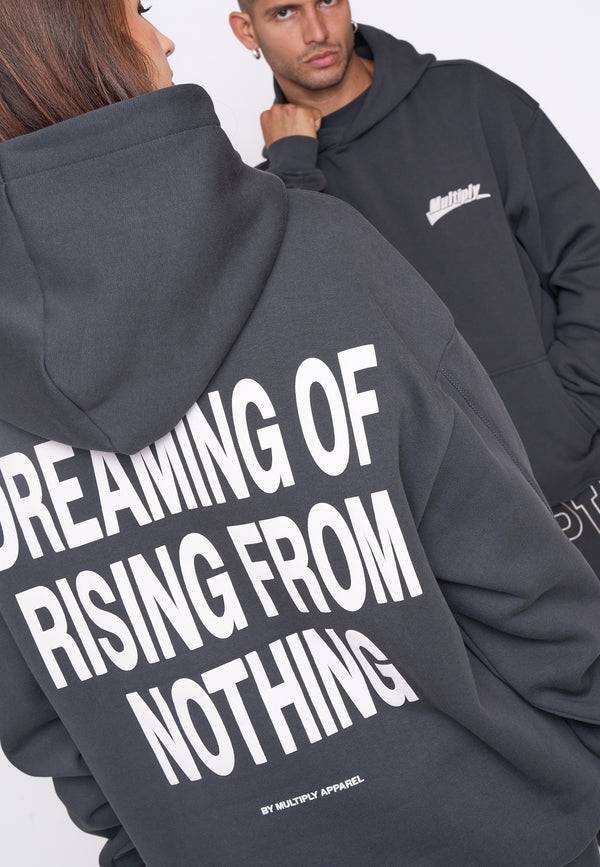Multiply Spparel Oversize Hoodie RISING Black Soda Online