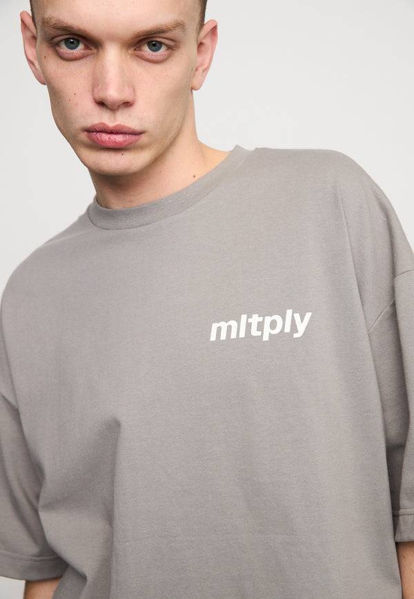 Multiply Spparel Oversize T-Shirt SUMMER HEAT Moon Mist Outlet