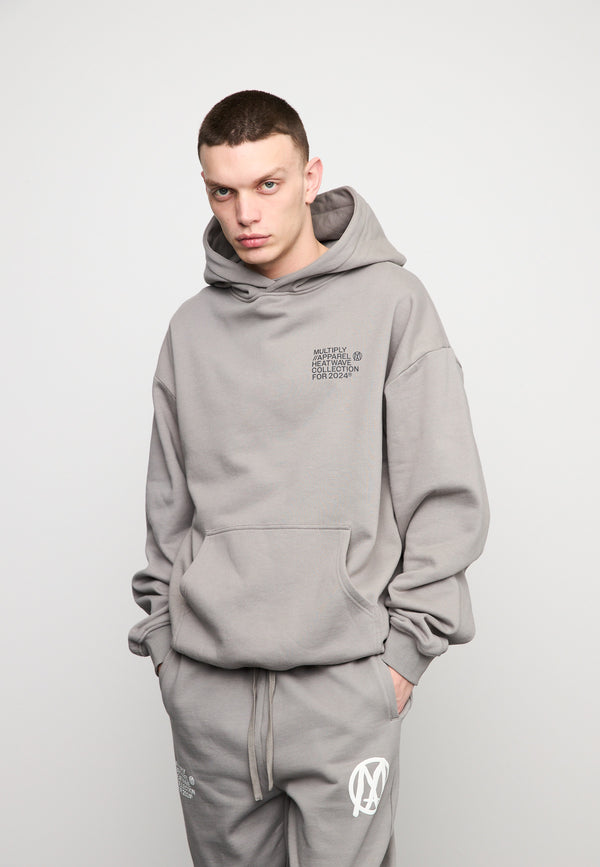 Multiply Spparel Oversize Hoodie TEMPERATURE Moon Mist Angebote