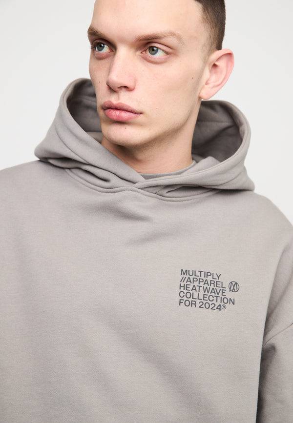 Multiply Spparel Oversize Hoodie TEMPERATURE Moon Mist Angebote