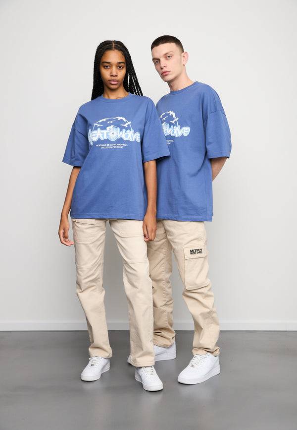 Multiply Spparel Oversize T-Shirt BREATH Coastal Fjord im Angebot