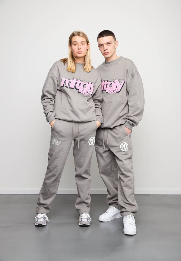 Multiply Spparel Oversize Sweatshirt CLIMATE Moon Mist Fabrikverkauf