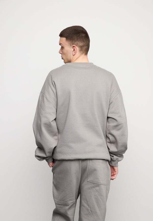 Multiply Spparel Oversize Sweatshirt CLIMATE Moon Mist Fabrikverkauf