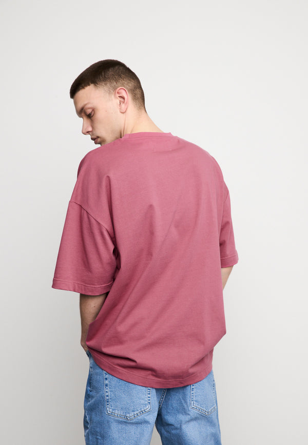 Multiply Spparel Oversize T-Shirt CLIMATE Rose Wine Outlet