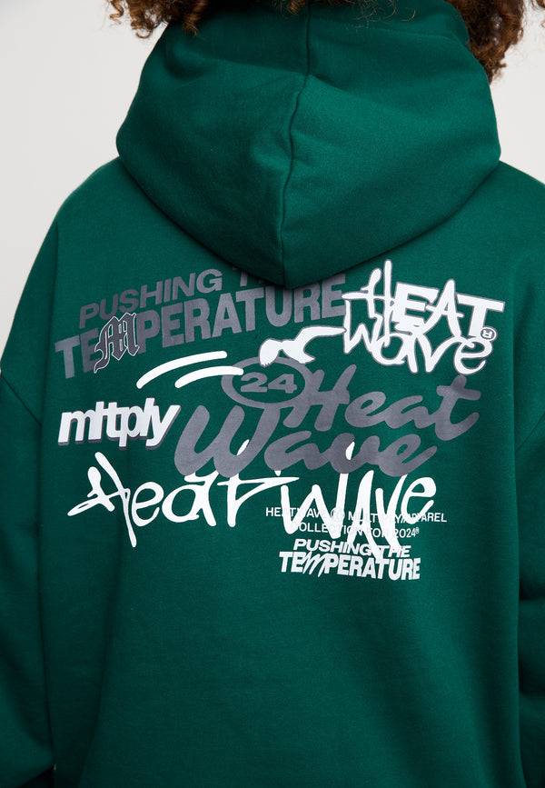 Multiply Spparel Oversize Hoodie OVERLAP Botanical Garden Auslauf