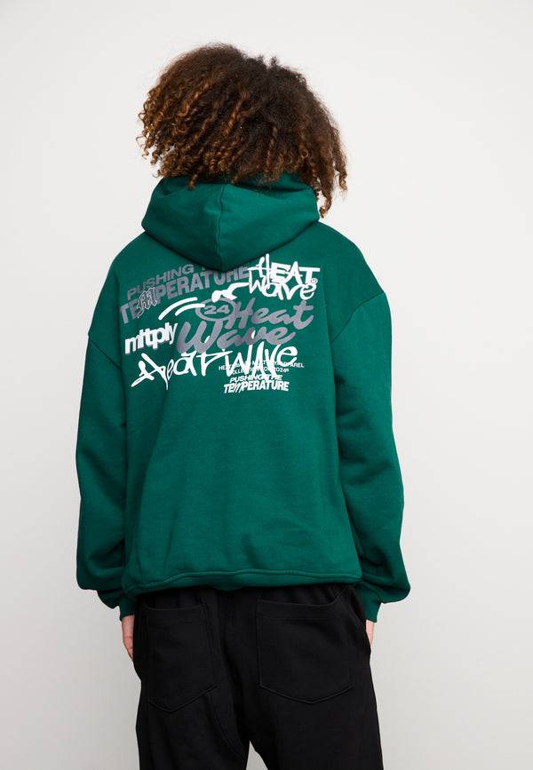 Multiply Spparel Oversize Hoodie OVERLAP Botanical Garden Auslauf