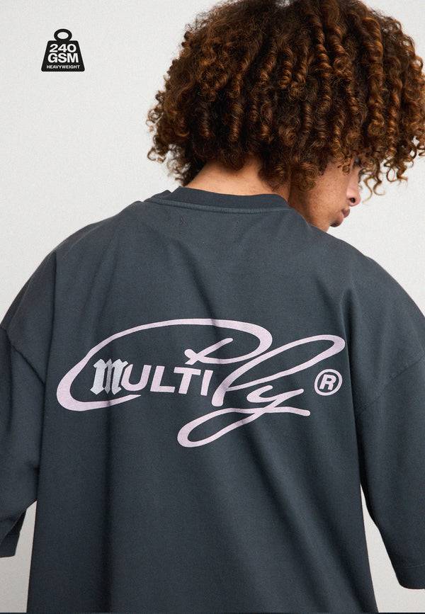 Multiply Spparel Oversize T-Shirt MASSIVE Black Soda Verkauf