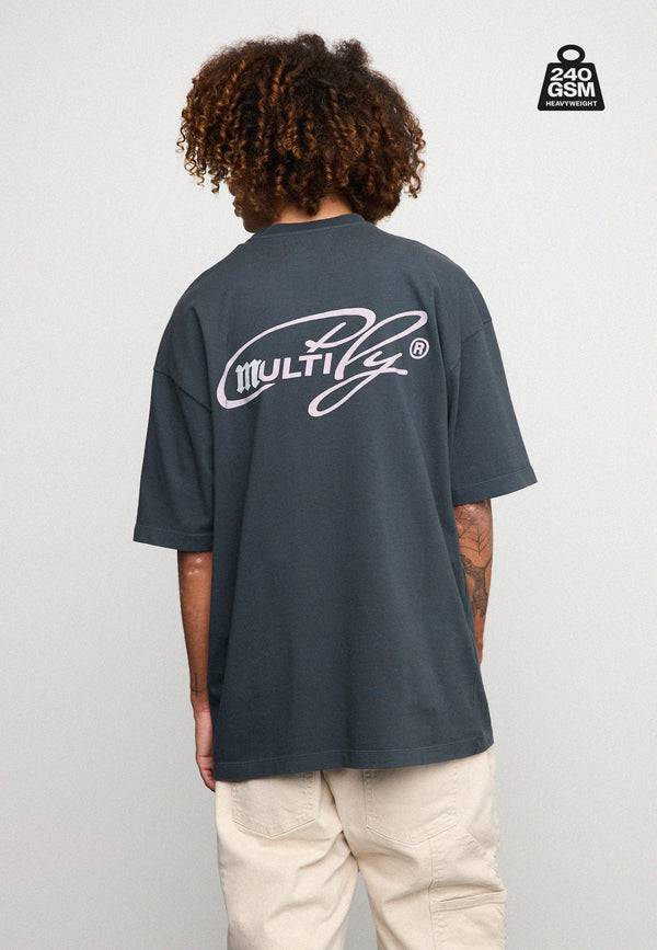 Multiply Spparel Oversize T-Shirt MASSIVE Black Soda Verkauf
