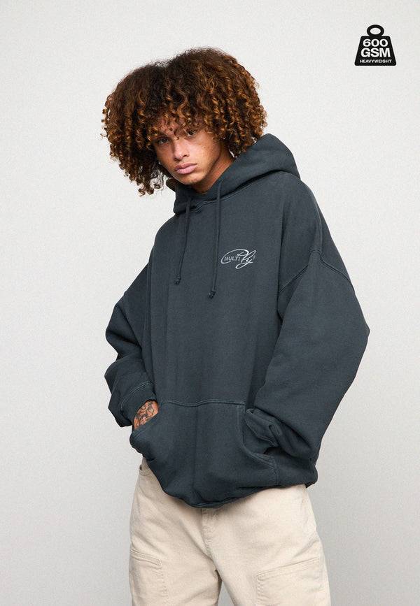 Multiply Spparel Oversize Hoodie WEIGHTY Black Soda 2025