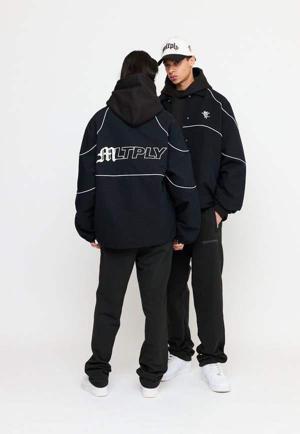 Multiply Spparel Blouson OVERHEATING Black Outlet