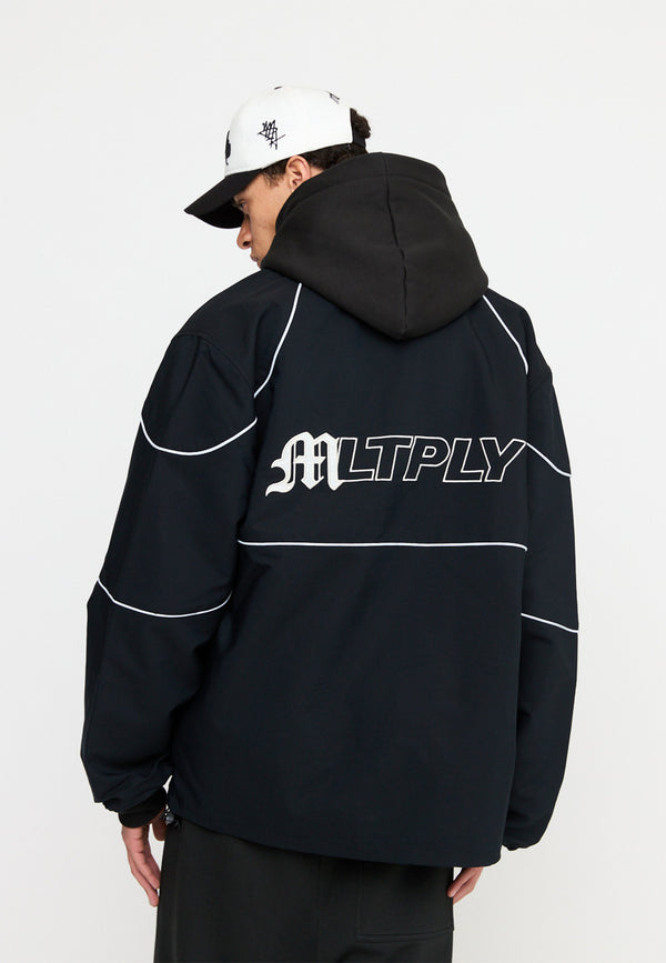 Multiply Spparel Blouson OVERHEATING Black Outlet