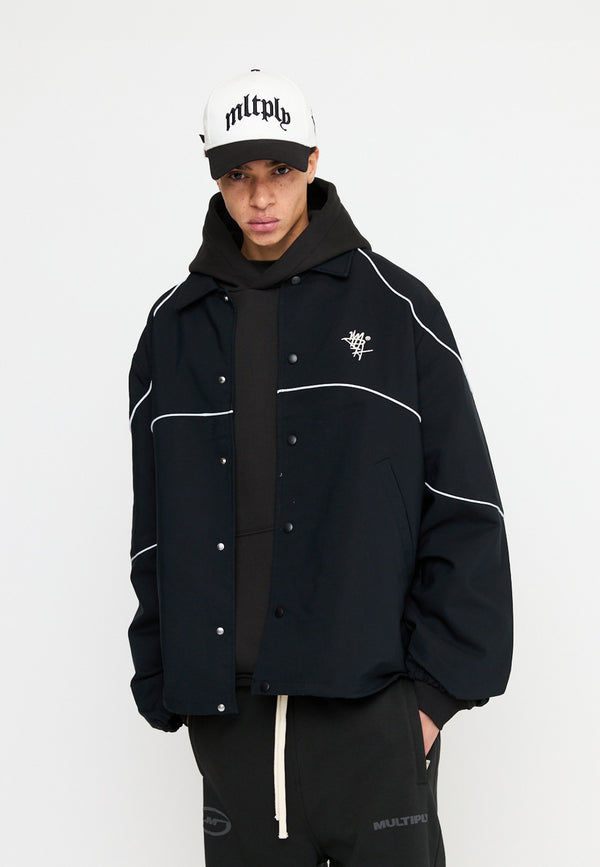 Multiply Spparel Blouson OVERHEATING Black Outlet