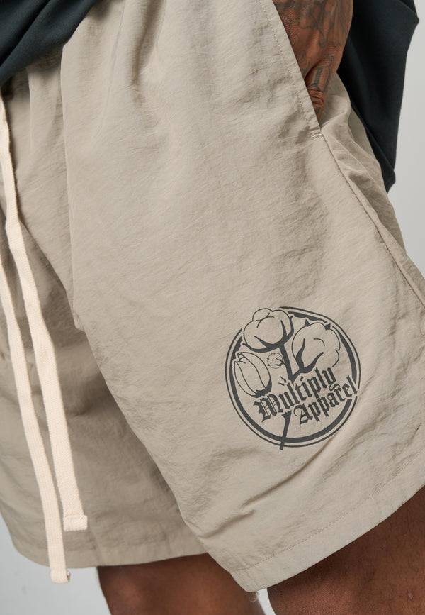 Multiply Spparel Woven Shorts ANTIQUE Vintage Khaki Meist gekauft