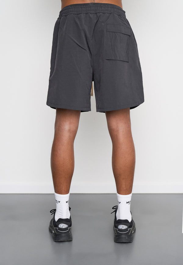 Multiply Spparel Woven Shorts SKETCH Black Soda Outlet