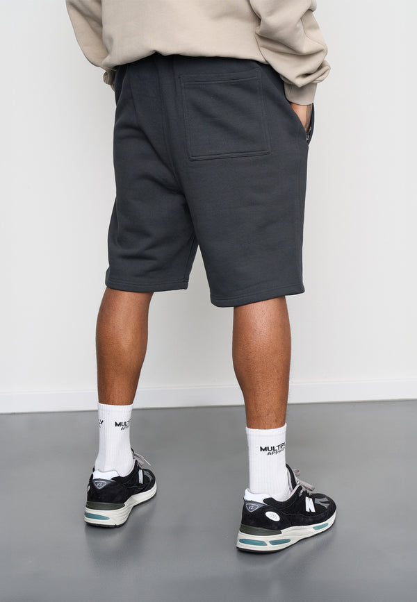 Multiply Spparel Shorts ANTIQUE Black Soda Washed Auslauf