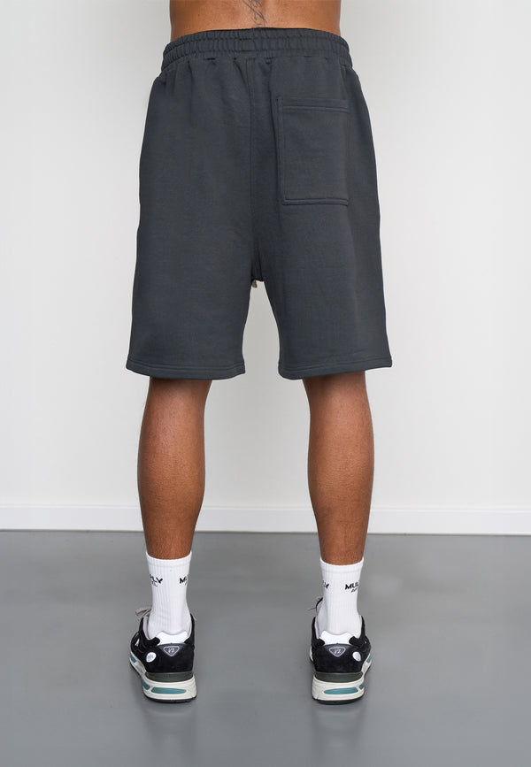 Multiply Spparel Shorts ANTIQUE Black Soda Washed Auslauf