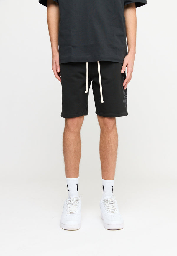 Multiply Spparel Shorts ANXIETY Black Soda Washed Angebote