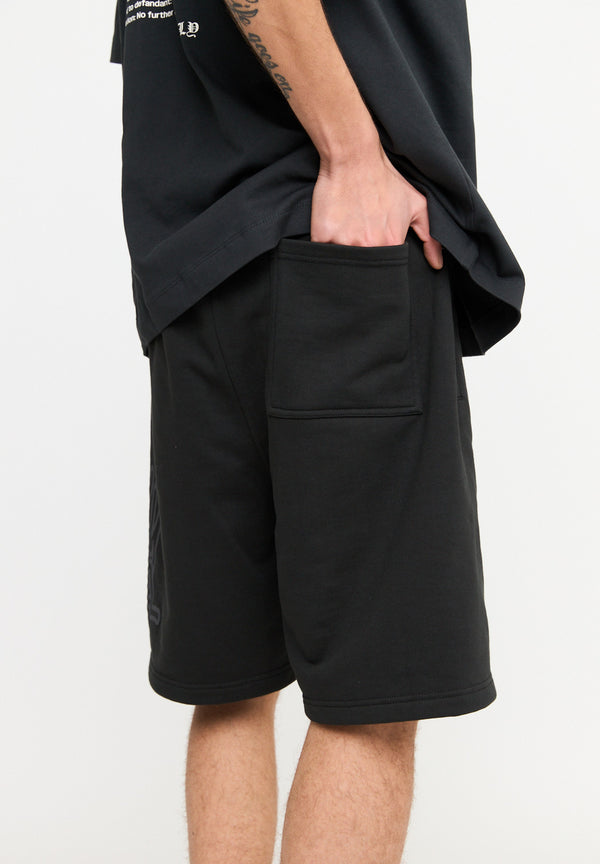 Multiply Spparel Shorts ANXIETY Black Soda Washed Angebote