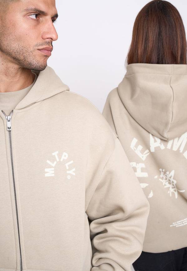 Multiply Spparel Oversize Zip Hoodie PENALTY Seneca Rock Verkauf