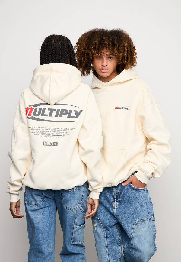 Multiply Spparel Oversize Hoodie ACCUSED Egret Angebote