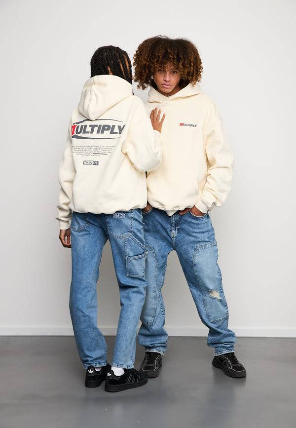 Multiply Spparel Oversize Hoodie ACCUSED Egret Angebote