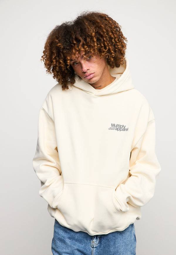 Multiply Spparel Oversize Hoodie COURT Egret Schlussverkauf