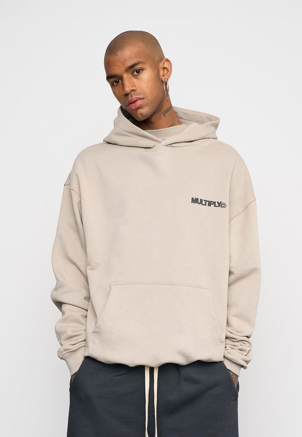 Multiply Spparel Oversize Hoodie DUST Vintage Khaki Blitzverkäufe