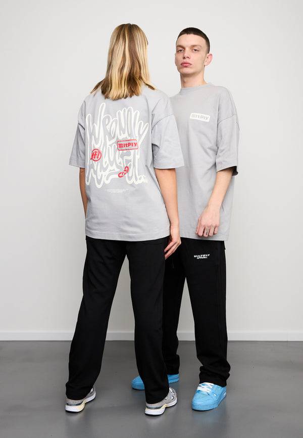 Multiply Spparel Oversize T-Shirt RIGHTS Ultimate Grey Verkauf