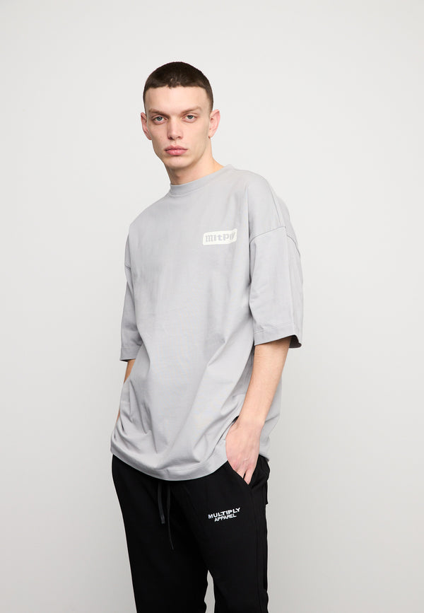 Multiply Spparel Oversize T-Shirt RIGHTS Ultimate Grey Verkauf