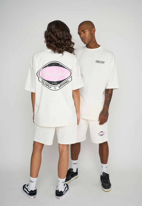 Multiply Spparel Oversize T-Shirt CREW Snow White Angebote