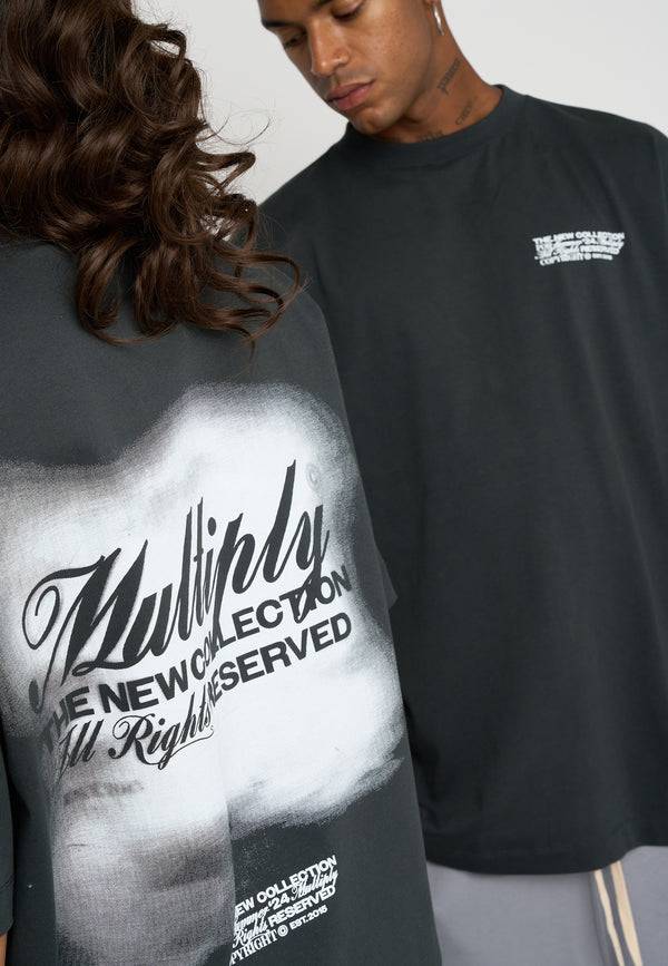 Multiply Spparel Oversize T-Shirt SKY Black Soda Hotsell