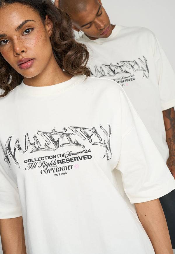 Multiply Spparel Oversize T-Shirt COMPANY Snow White Letzte 2 Tage