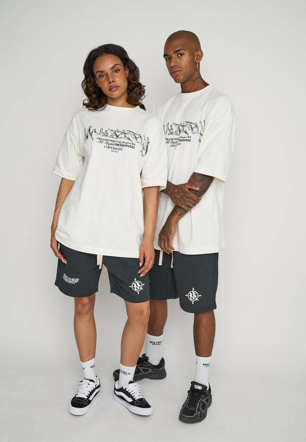 Multiply Spparel Oversize T-Shirt COMPANY Snow White Letzte 2 Tage