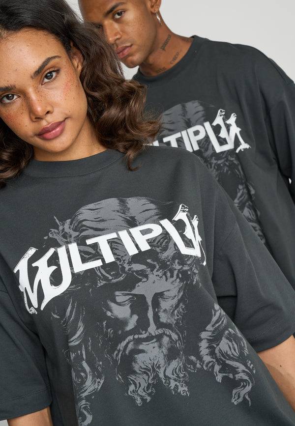 Multiply Spparel Oversize T-Shirt SACRED Black Soda Meist gekauft