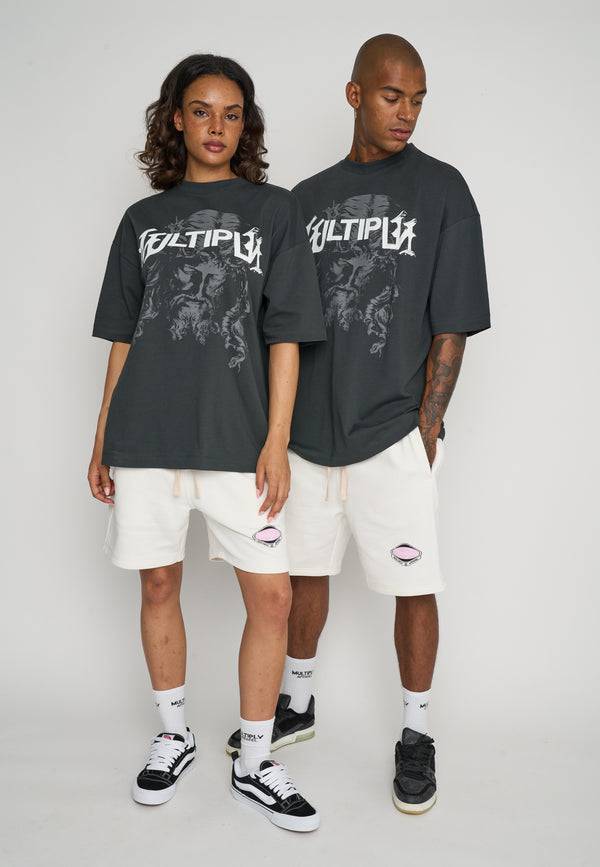 Multiply Spparel Oversize T-Shirt SACRED Black Soda Meist gekauft