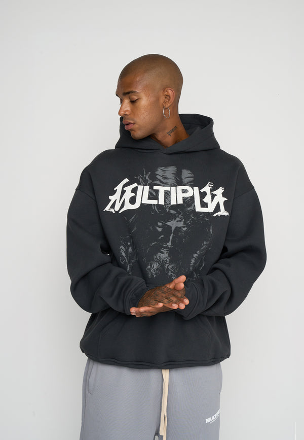 Multiply Spparel Oversize Hoodie SACRED Black Soda Online