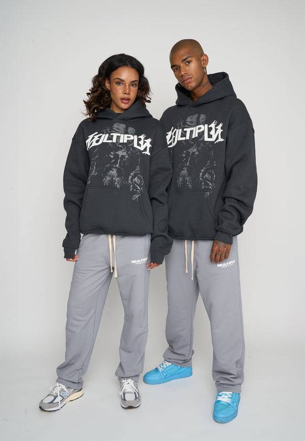Multiply Spparel Oversize Hoodie SACRED Black Soda Online