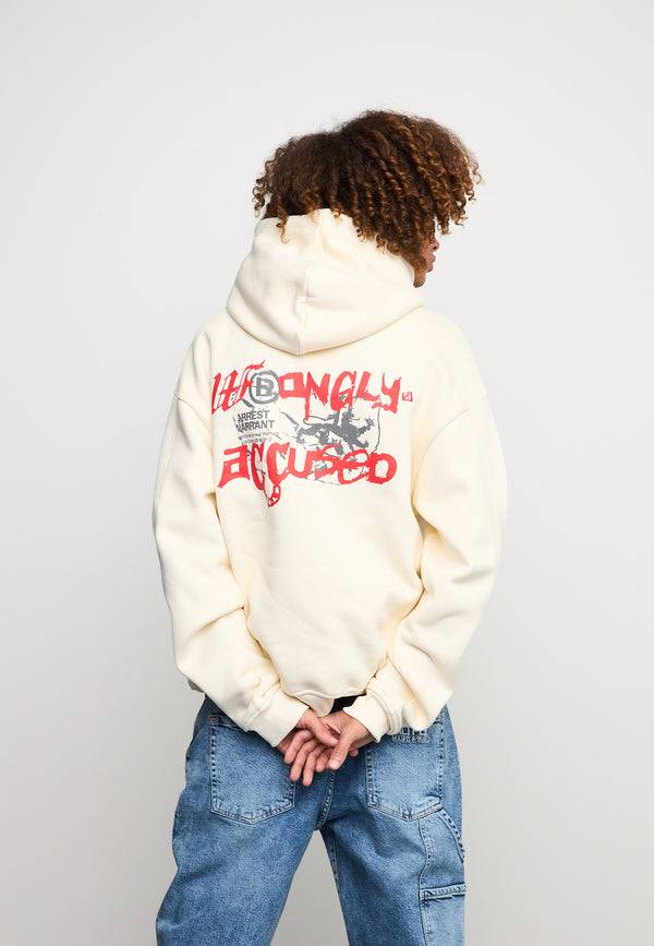 Multiply Spparel Oversize Hoodie INNOCENCE Egret Auslauf