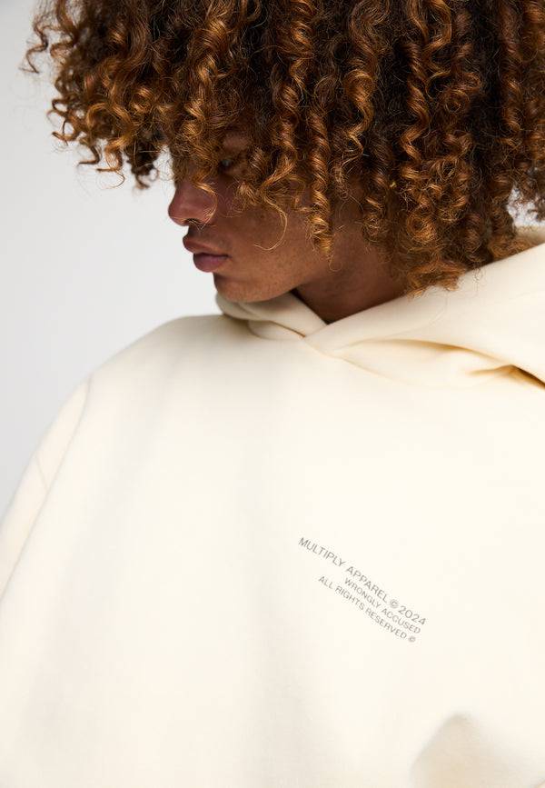 Multiply Spparel Oversize Hoodie INNOCENCE Egret Auslauf