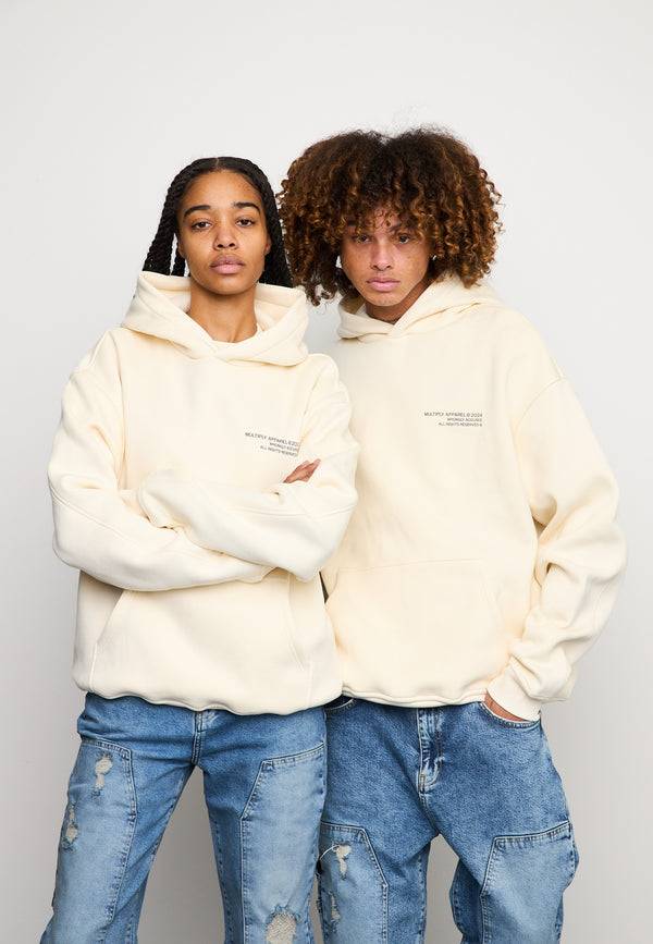 Multiply Spparel Oversize Hoodie INNOCENCE Egret Auslauf