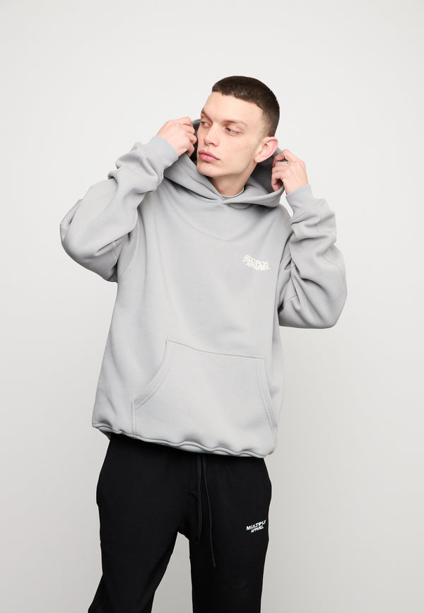 Multiply Spparel Oversize Hoodie MISJUDGED Ultimate Grey Verkauf