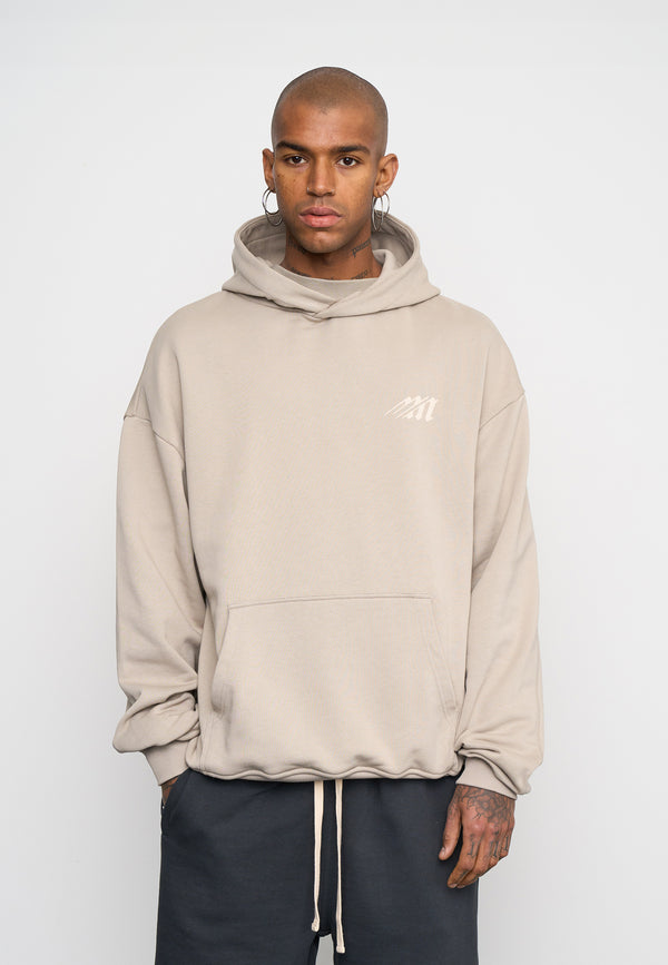 Multiply Spparel Oversize Hoodie NIGHT VISION Vintage Khaki Auslauf