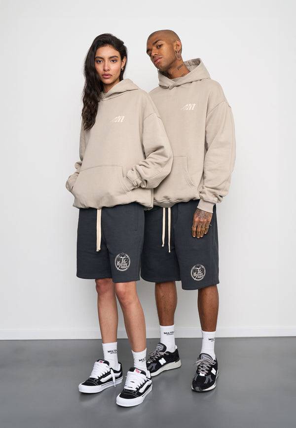 Multiply Spparel Oversize Hoodie NIGHT VISION Vintage Khaki Auslauf