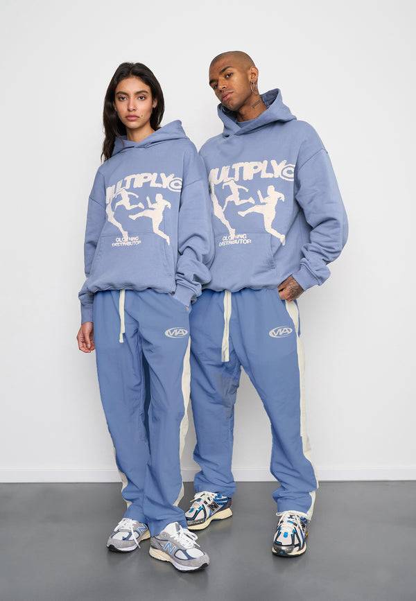 Multiply Spparel Oversize Hoodie RUN Wild Wind Schlussverkauf