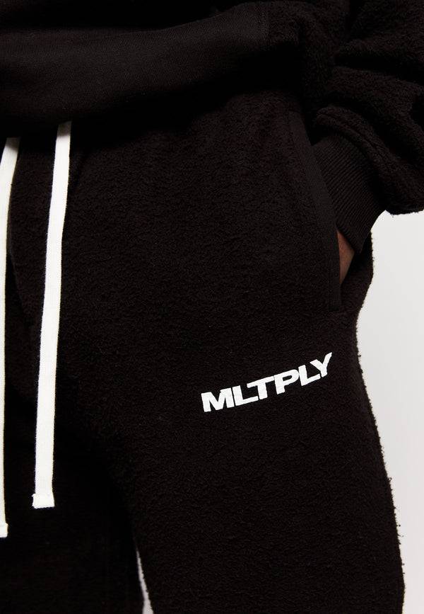 Multiply Spparel Jogger BRUSHED Black Fabrik Onlineshop