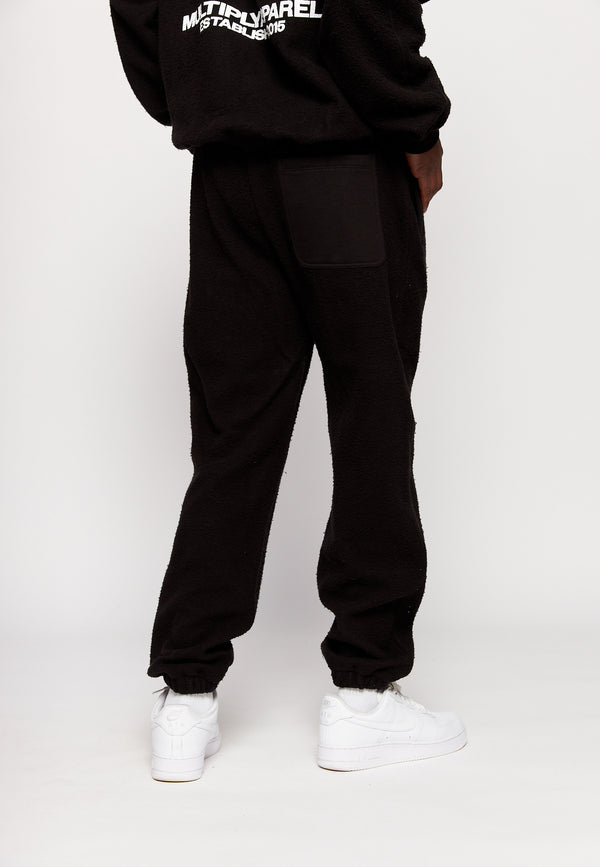 Multiply Spparel Jogger BRUSHED Black Fabrik Onlineshop