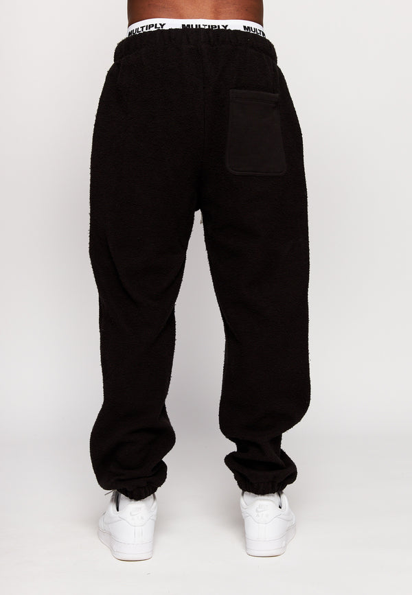Multiply Spparel Jogger BRUSHED Black Fabrik Onlineshop