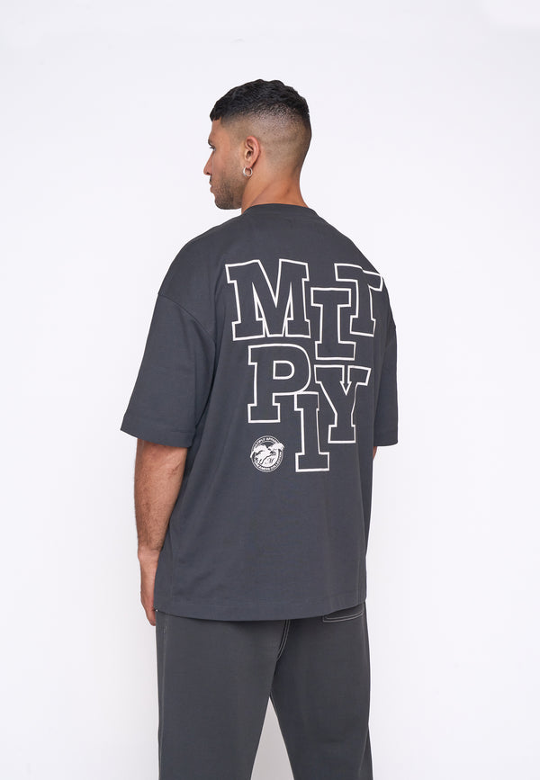 Multiply Spparel Oversize T-Shirt ELISION Black Soda Fabrikpreis