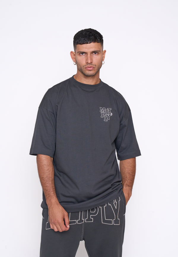 Multiply Spparel Oversize T-Shirt ELISION Black Soda Fabrikpreis