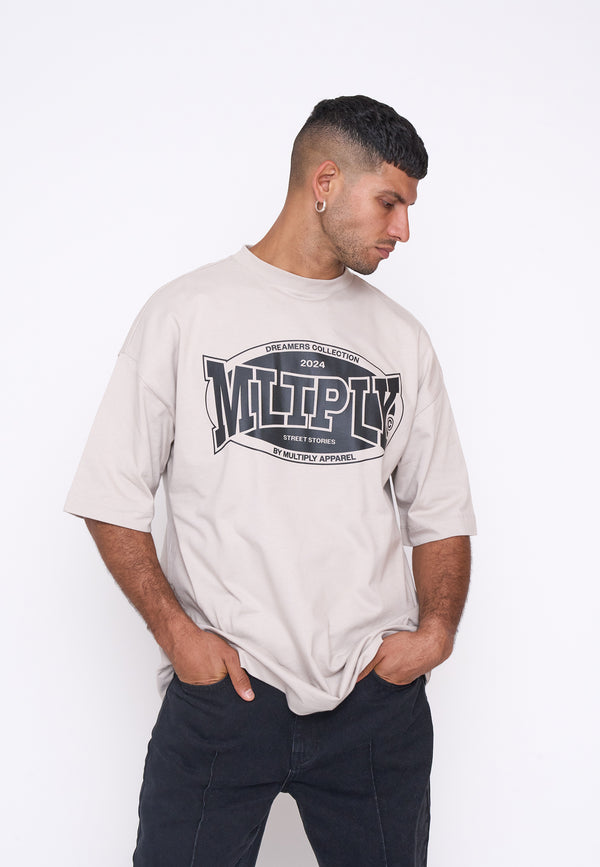 Multiply Spparel Oversize T-Shirt SPIRIT Dove Sonderangebot